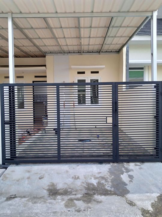 pintu pagar minimalis | Lazada Indonesia