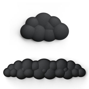 Soft Mouse Pad Anti-Slip Rubber Material Wrist Rest For Office Game Accessories Cloud Shape Keyboard Mousepad For Gaming Mouse
