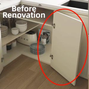 NIGESI | No-drill Adhesive Cabinet Hanging Hooks