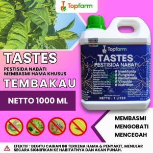 Pestisida TopFarm Tastes / Obat Pembasmi Ulat Pada Daun / Obat Ulat Daun Yang Ampuh / Obat Semprot Hama Ulat Daun / Obat Ulat Daun Paling Ampuh / Obat Ulat Daun Lebar / Obat Ulat Tanaman Daun  / Obat Ulat Daun Terbaik