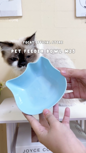 FOCAT Pet Feeder Bowl M23 Mangkuk Tempat Makan Kucing Anjing Hewan Peliharaan