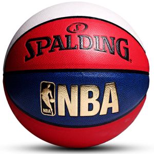 Spalding Basketball 74-655Y Size 7 PU Leather Material Basketball Ball NBA Official basketball Indoor Outdoor Basketball