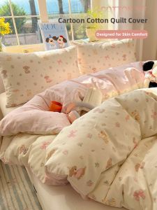 Kiss Dear | Cartoon Cotton Duvet Cover