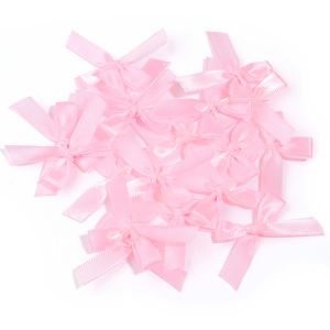 50 Chiếc Nơ Ruy Băng Satin Polyester Nhiều Màu Sắc Rộng 1 Inch Kiểu Nơ Dễ Thương Dùng Để Làm Thủ Công DIY Trang Trí Sinh Nhật Đám Cưới Tiệc Tùng