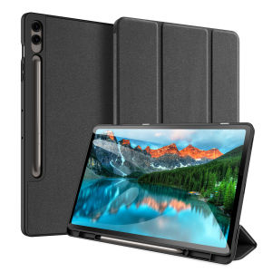 DUX DUCIS Trifold Stand Tablet Case for Samsung Tab S10 UltraS9 PlusS9 Fe PlusS6Lite with Stylus Pen Holder & Auto Sleep Wake