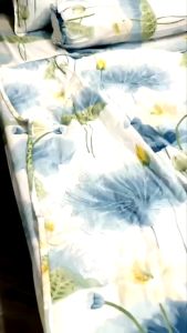 ⛔GIẢM 50%⛔ Trọn Bộ Ga Gối  Lụa Tencel 40s Mát Mịn 4 món không mền Vỏ Gối Ôm Khóa Kéo