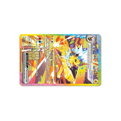 Bandai | อะนิเมะ Pokemon PTCG Eevee Bank Card สติกเกอร์บัตรเครดิตสติกเกอร์กันน้ํารถบัส Pass Diy Decal ชิปขนาดเล็กฟิล์มสติกเกอร์เทป