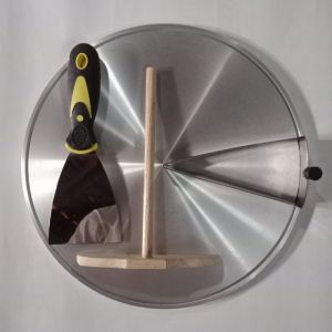 (COD) PAKET Loyang kreps putar/Wajan/leker Crepes semi otomatis 30 Cm komplit Free