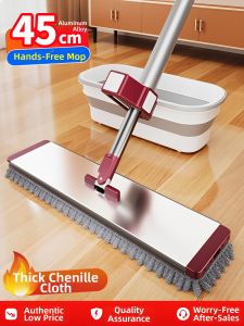Easy-to-Use Chamois Mop Wet and Dry