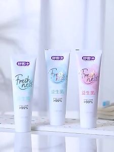 💗🙋♀️💗jm@克官方店益生菌牙膏清新口气含氟男女成人家庭实惠装