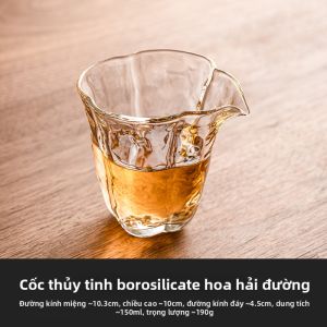 SHUANGYU | Chén Lọc Trà Chống Nhiệt bằng Thủy Tinh