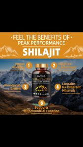 [SG Seller] BIYODE Pure Shilajit Veg Capsules Plant Nutrients for Energy Immune Support Vitality