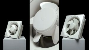 HOUM Ventilating Fan DE-450 - 10 Inch Wall Mounted Type - Ventilator / Wall Window Exhaust Fan DE450