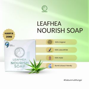 Sabun Leafhea Leafhea nourish soap Member leafhea garut leafhea sabun hijau leafhea sabun Sabun Leafhea
