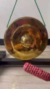 Gong Kuningan Diameter 25cm Plus Pemukul