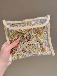 กิ๊บติดผมรูปฉลามสำหรับผู้หญิง กิ๊บติดผมสไตล์เกาหลีสุดหรูหราพร้อมคริสตัล เครื่องประดับผมสำหรับผู้หญิง สไตล์หวานและน่ารัก