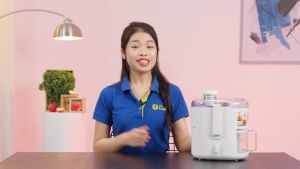 Máy ép trái cây Panasonic MJ-CS100WRA chính hãng 100% Chức năng chính: Ép trái cây rau củ Công suất:  260W Phụ kiện:  Thép không gỉ Tốc độ:  2 tốc độ
