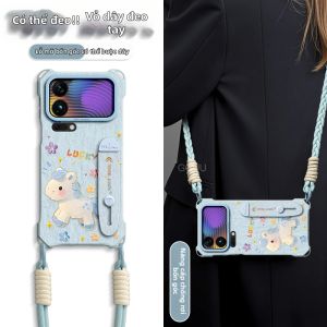 Vỏ Bảo Vệ Chống Sốc Toàn Diện Có Dây Đeo Và Giá Đỡ