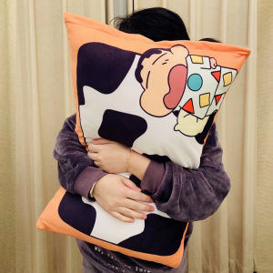 Double-Sided Cartoon Pencil Sketch Small New Student Dormitory Bedside Single Pillowcase Skin-friendly Durable Velvet Fabric