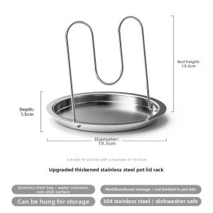 JTUTM | 304 Stainless Steel Kitchen Storage Rack