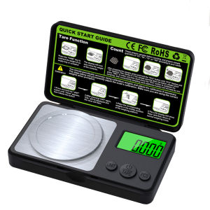 kebidumei | 0.001g High Accuracy Mini Digital Scale Jewelry Milligram Scales Portable Kitchen Baking Scale Precision Pocket Scale