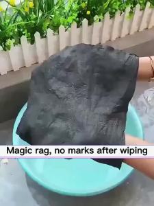 5PCS Thickened Magic Cleaning Cloths Microfiber Washing Rags Windows Glass Wipe Towels Kitchen Clean Cloth Dishcloths