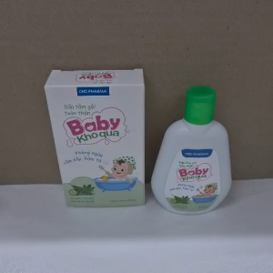 Sữa tắm Baby Khổ Qua giúp trẻ ngăn ngừa rôm sảy có làn da mát mềm mại mịn màng - Chai 100ml
