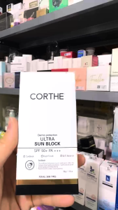 Kem chống nắng Vật lý Corthe - Corthe Dermo Protection Ultra Sun Block SPF 50+ PA++ - 50g