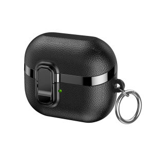 Hộp Bảo Vệ Tai Nghe Samsung Galaxy Buds3 FE/3 Pro Có Móc Khóa Bao Da Bảo Vệ Tương Thích Với Sạc Không Dây