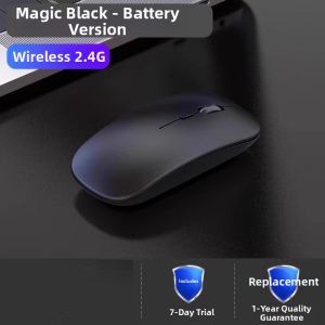 Wireless Mouse for Office Use Quiet Charging Suitable for Asus HP Lenovo Dell Computers 2025 Battery Powered Computer Hardware
