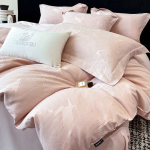 Luxurious 100-Thread Count Long-Staple Cotton Embroidered Bedding Set Premium Quality Cotton Quilt Cover Pure Cotton Bedding