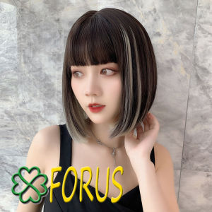 Tóc giả nữ vic đính line xám khói 521💖FREESHIP💖 tóc giả nữ nguyên đầu tóc vic nữ Sỉ 120k