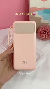 20000mah Powerbank Pengisian Super Cepat 20W Dengan 4 Kabel USB Ganda