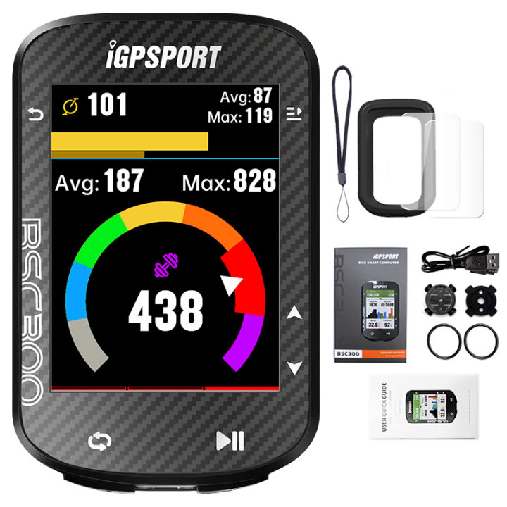 iGPSPORT BSC300 BSC 300 Bike GPS Computer Cycling Global Map Navigation ...