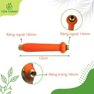 TAY CẦM CAM CÁN TAY BÓP CAM ĐUÔI 2 ĐẦU RĂNG TRONG VÀ NGOÀI DÙNG CHO BÌNH XỊT ĐIỆN TƯỚI CÂY