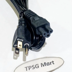 Cáp nguồn 3 lổ cho Adapter Laptop LCD .../ Đầu cắm 3 lổ Hoa mai Cáp Dẹp chân cắm Dẹp