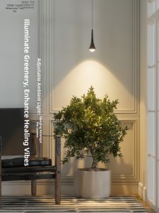 HUOQI | Plant Light Pendant Lamp Single Droplet Shaped Glass