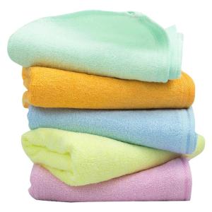 Bamboo Fiber Towels Soft Gentle Lint-Free Highly Absorbent 5pcs