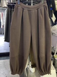 Quần Dài Thường Ngày Mùa Hè Thu Cạp Cao Rộng Rãi Cỡ Lớn 300 Pound Quần Dài 9 Điểm Mỏng Co Giãn Thoải Mái Cho Nam Và Nữ