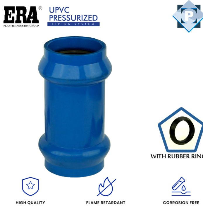 Era Upvc Double Socket Coupling Lazada Ph