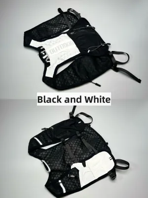 Outdoor Running Hydration Vest Backpack Unisex Cycling Riding Soft Pack Style Mens Womens Sports Bag Nylon Material