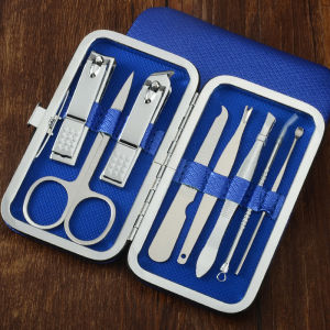 Gold Stainless Steel Nail Clippers Set for Home Use Professional Pedicure Tool Manicure Kit All Purpose Nail Care Equipment