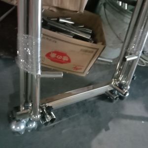 Sào phơi đôi inox 201 và inox 304 2 tầng hàng lắp ráp tiện lợi.Dày dặn chắc chắn.