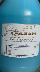 MADRE DE CACAO EXTRACT WITH AMINO ACID PET SHAMPOO 1GAL BUBBLE GUM SCENT