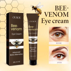 Bee Venom Eye Cream Firming Anti Aging Eye Treatment for Hydrating Under Eye Care Diminish Fine Lines Puffiness Under Eye Care