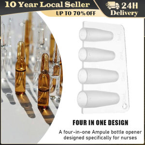 Emptying Ampoule Opener Bulk Bottle Openers White Plastic Breaker Travel