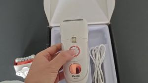 Máy Cạo Lông Điện Keda Dành Cho Nữ Có Thể Giặt Được Đa Năng Kèm Kẹp Riêng Và Đèn Dùng Tại Nhà
