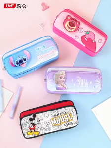 ZootopiaJudyNick Pencil Case Boy Stationery Box Boy Pencil Case Pencil Case Mickey Multifunctional Stationery Bag