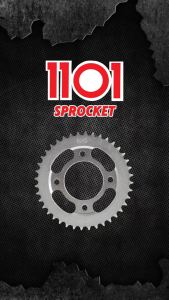 1101 Rear Sprocket For SMASH/GD110/Raider-j/Shogun125 32T-51T Motorcycle Accessories High Quality