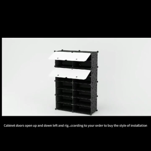 🪵 Budget Shoe Cabinet 6-12 Tiers | Lightweight & Durable | Perfect for Dorms/Rentals | Includes Setup Video Tutorial